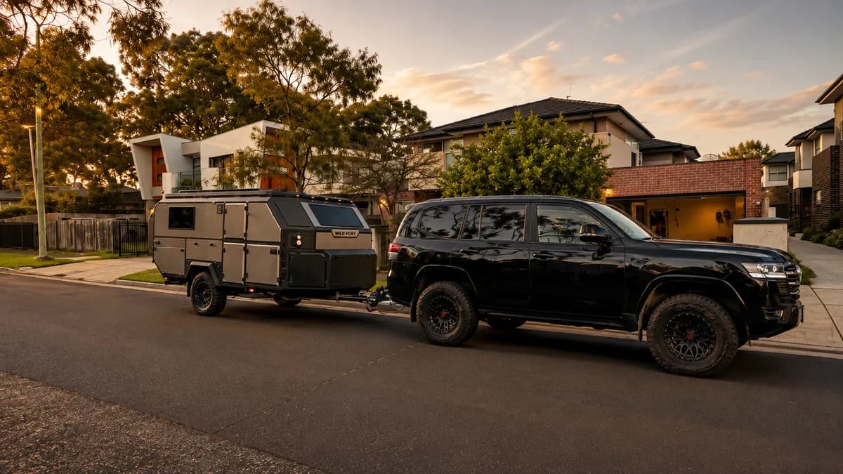 Wild Fort parked at home